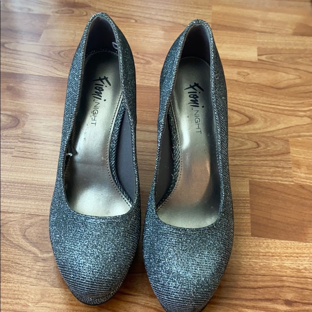 fioni night sparkly heels